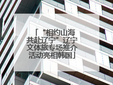 “相约山海 共赴辽宁”辽宁文体旅专场推介活动亮相韩国