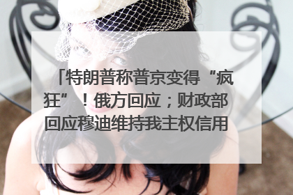 特朗普称普京变得“疯狂”！俄方回应；财政部回应穆迪维持我主权信用评级；小米辟谣“定制芯片”；不听人类指挥，OpenAI模型拒关闭丨每经早参