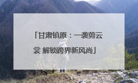 甘肃镇原：一袭剪云裳 解锁跨界新风尚