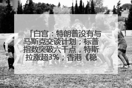白宫：特朗普没有与马斯克交谈计划；标普指数突破六千点，特斯拉涨超3%；香港《稳定币条例》8月1日生效；中央汇金成8家公司实控人丨每经早参