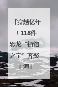 穿越亿年！118件恐龙“镇馆之宝”齐聚上海