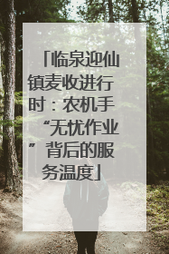临泉迎仙镇麦收进行时：农机手“无忧作业”背后的服务温度
