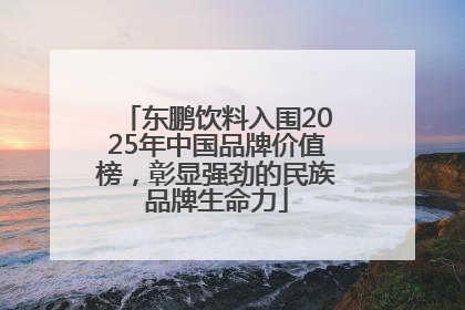 东鹏饮料入围2025年中国品牌价值榜，彰显强劲的民族品牌生命力