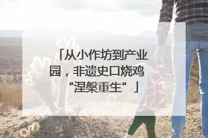 从小作坊到产业园，非遗史口烧鸡“涅槃重生”