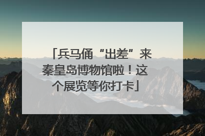 兵马俑“出差”来秦皇岛博物馆啦！这个展览等你打卡