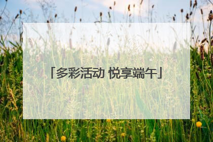 多彩活动 悦享端午
