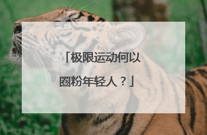 极限运动何以圈粉年轻人？