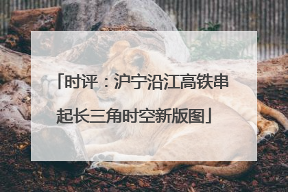 时评：沪宁沿江高铁串起长三角时空新版图