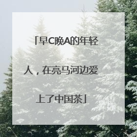 早C晚A的年轻人，在亮马河边爱上了中国茶