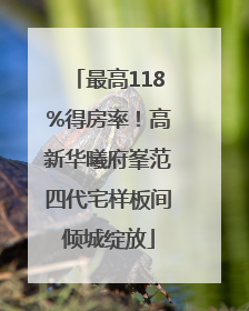 最高118%得房率！高新华曦府峯范四代宅样板间倾城绽放