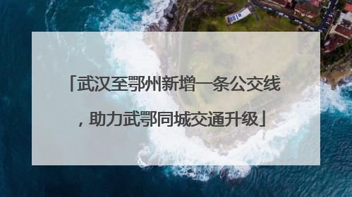 武汉至鄂州新增一条公交线，助力武鄂同城交通升级