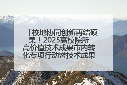 校地协同创新再结硕果！2025高校院所高价值技术成果市内转化专项行动暨技术成果项目路演对接会举办