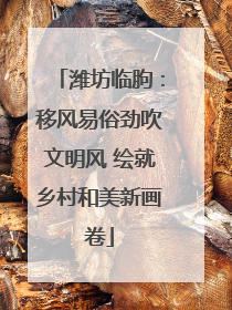 潍坊临朐：移风易俗劲吹文明风 绘就乡村和美新画卷