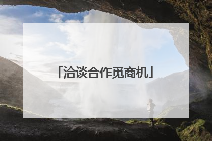 洽谈合作觅商机