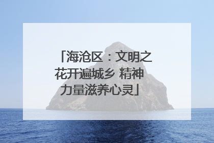 海沧区：文明之花开遍城乡 精神力量滋养心灵