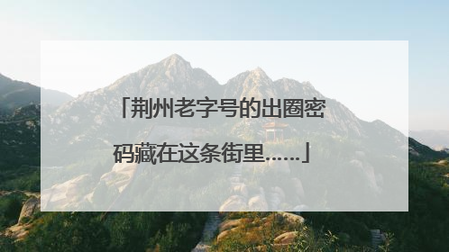 荆州老字号的出圈密码藏在这条街里……