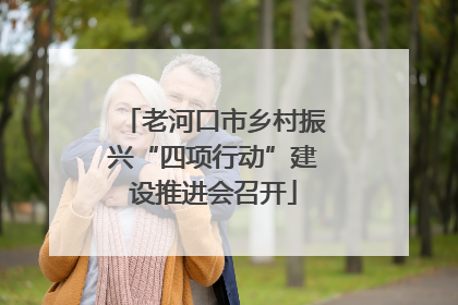 老河口市乡村振兴“四项行动”建设推进会召开
