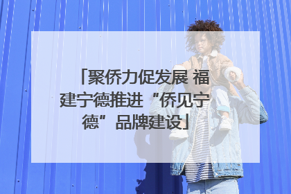 聚侨力促发展 福建宁德推进“侨见宁德”品牌建设