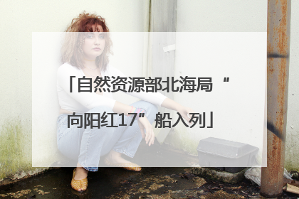 自然资源部北海局“向阳红17”船入列