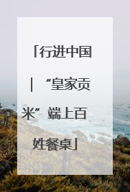 行进中国｜“皇家贡米”端上百姓餐桌