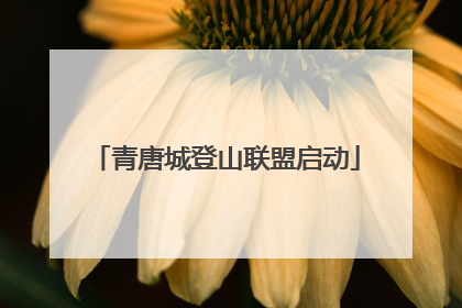 青唐城登山联盟启动