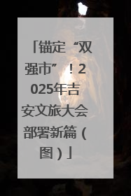 锚定“双强市”！2025年吉安文旅大会部署新篇（图）