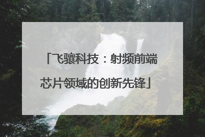 飞骧科技：射频前端芯片领域的创新先锋