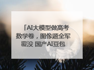 AI大模型做高考数学卷，图像题全军覆没 国产AI豆包和DeepSeek均得分144