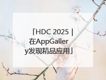 HDC 2025｜在AppGallery发现精品应用